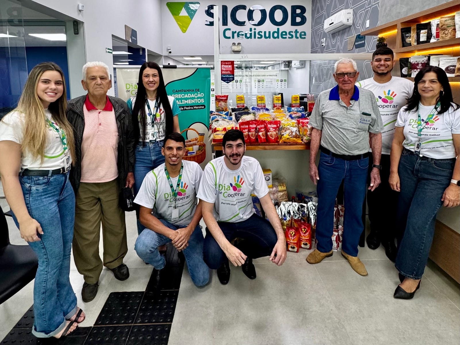 Sicoob Credisudeste mobiliza comunidades no Dia C 2026