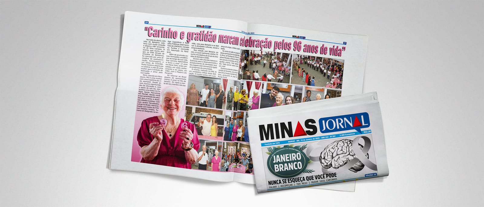 š° Edição 207 do Minas Jornal